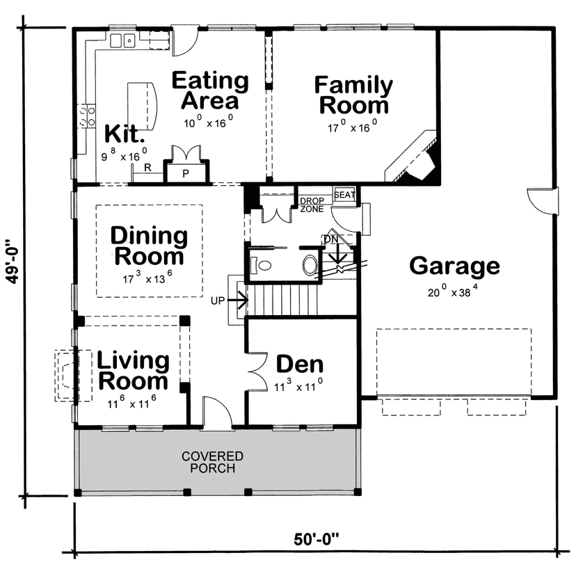Floor Plan First Story