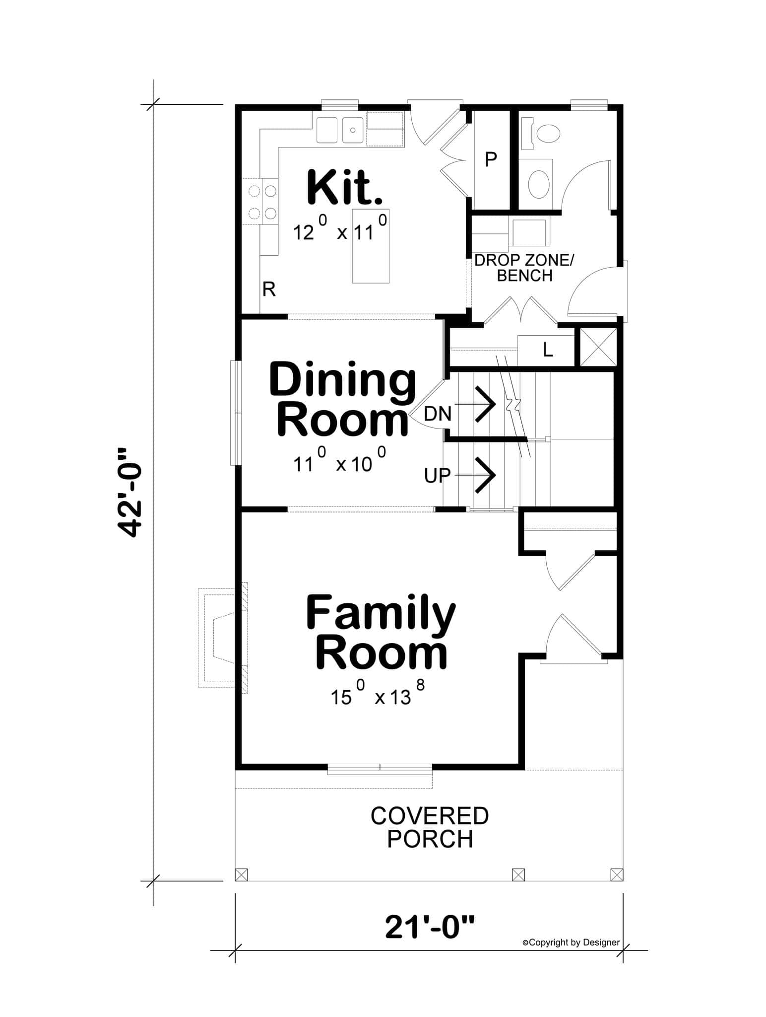 Floor Plan First Story