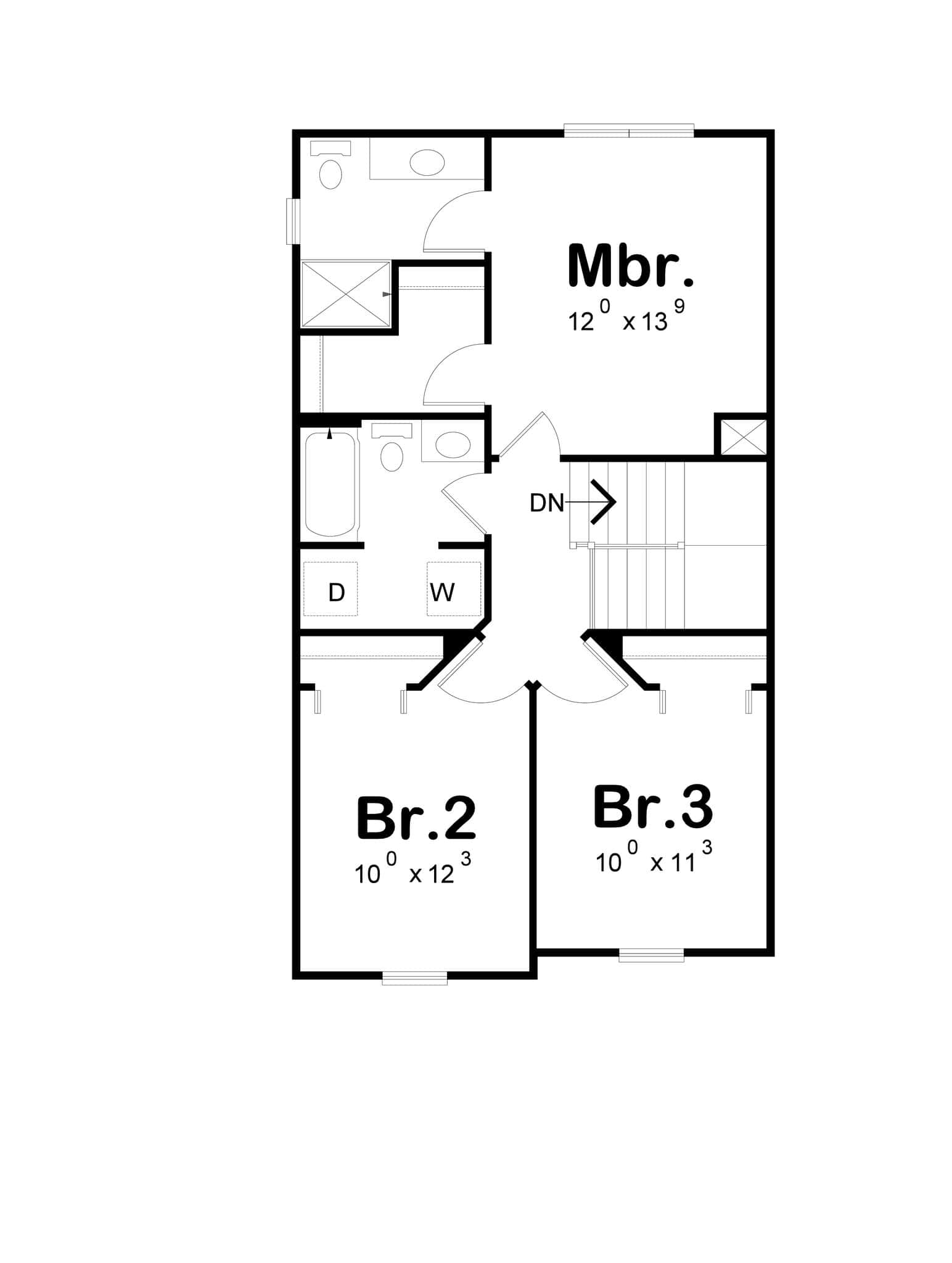 Floor Plan Second Story