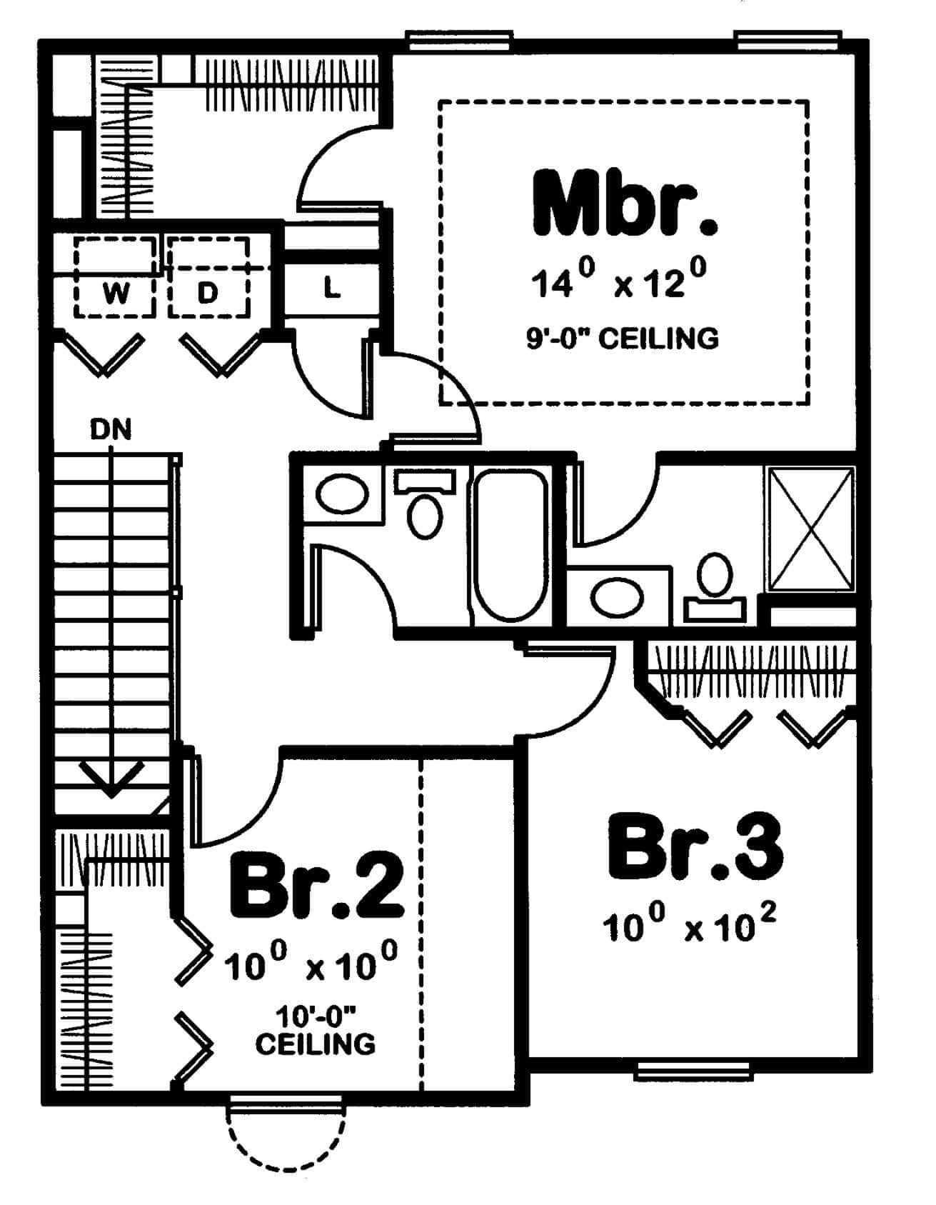 Floor Plan Second Story