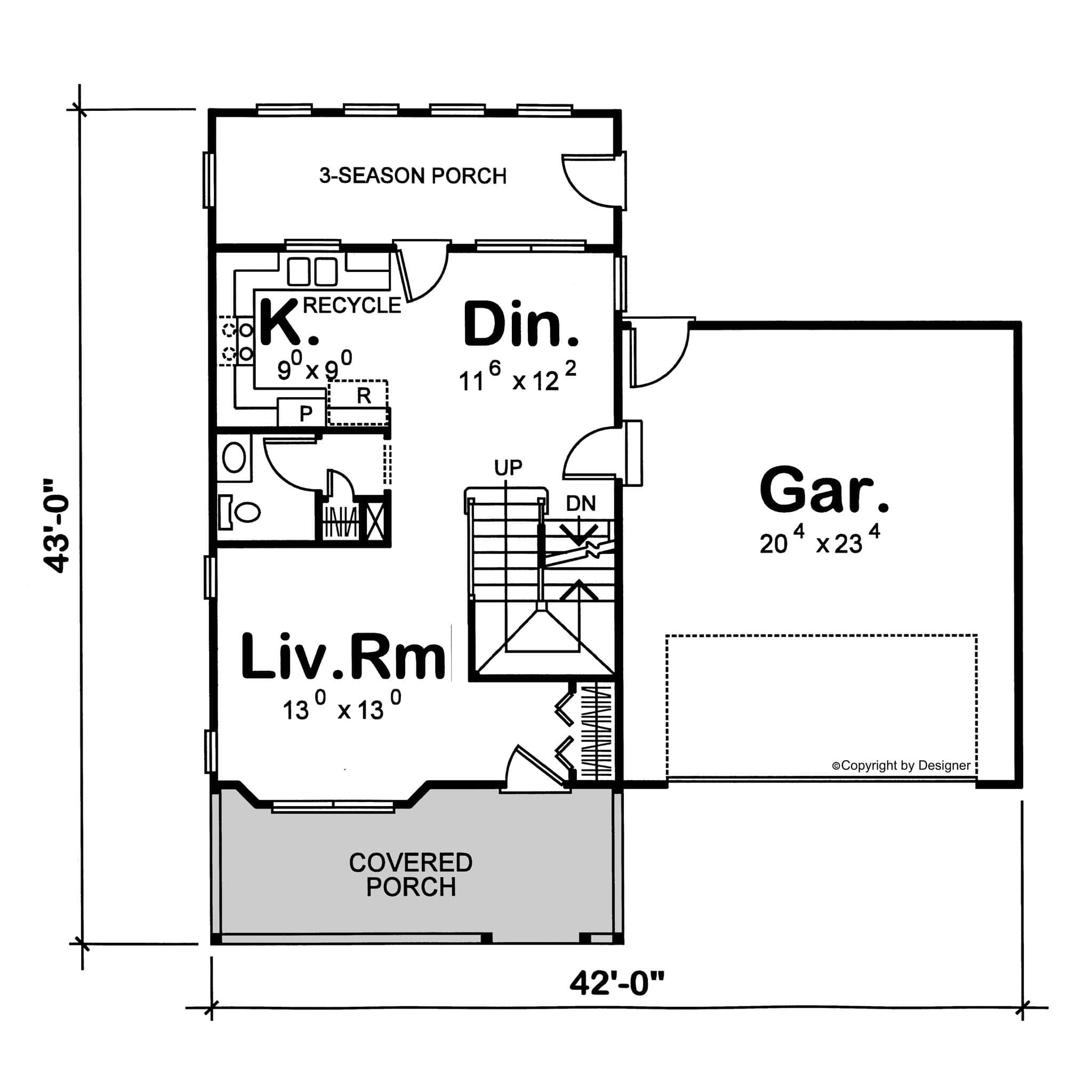 Floor Plan First Story
