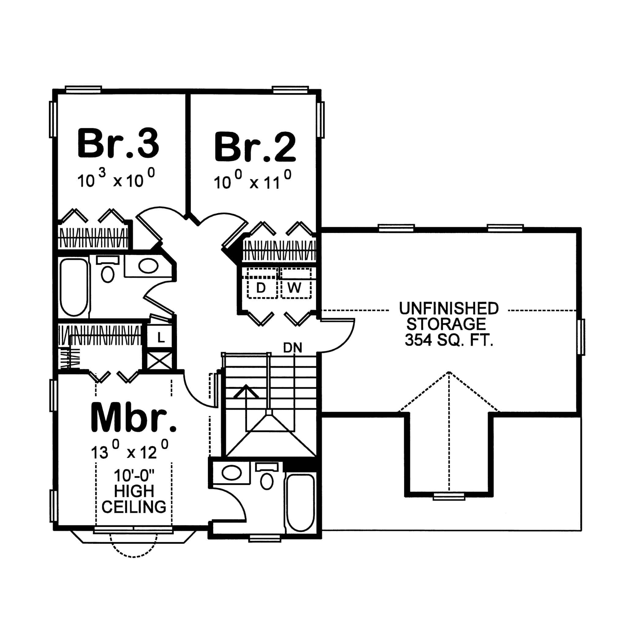 Floor Plan Second Story
