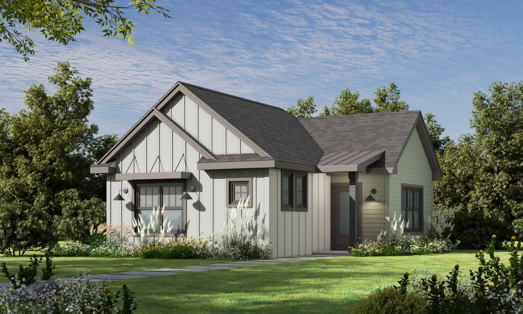 Cabin Home Plan - 1 Bedrms, 1 Baths - 738 Sq Ft - #120-2868