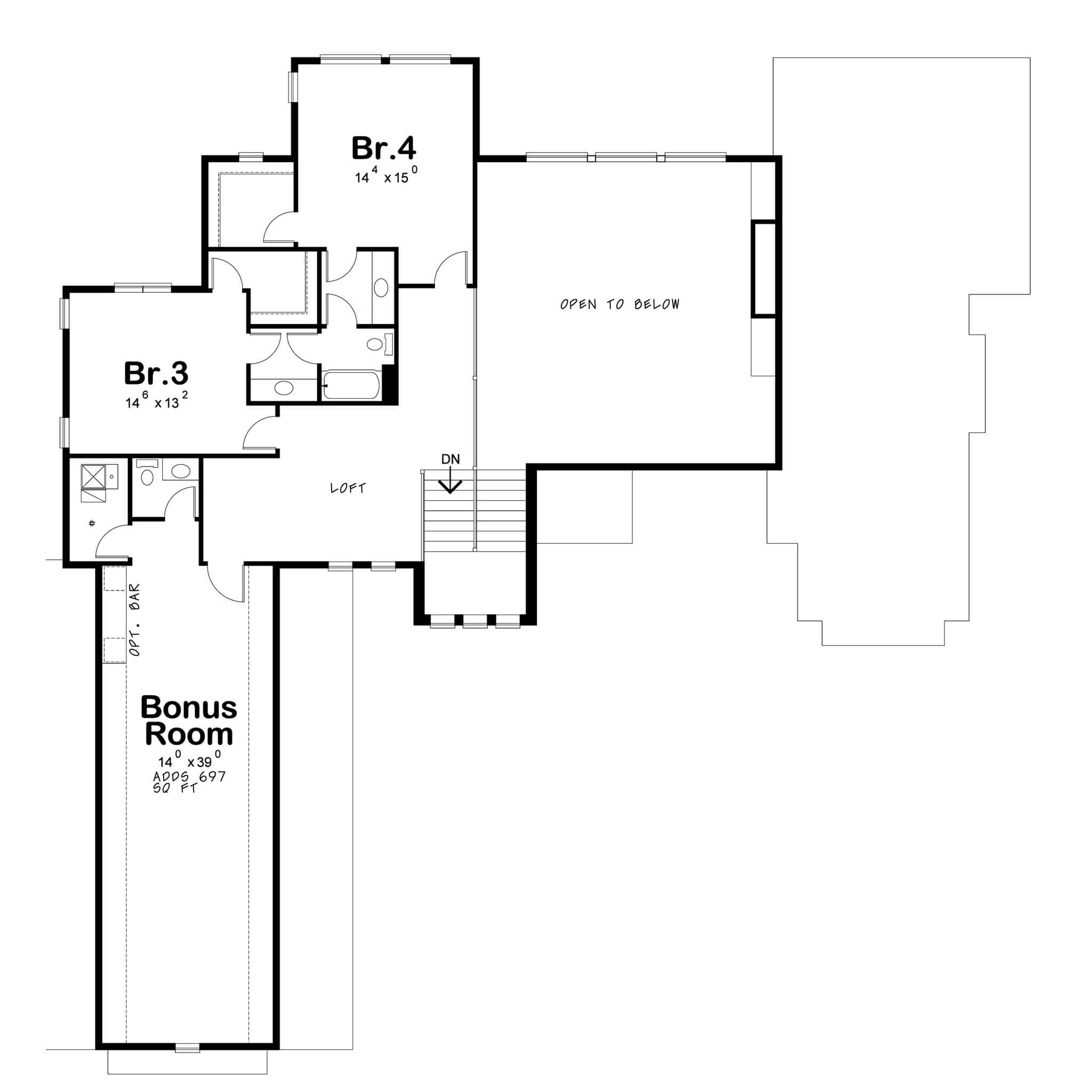 Floor Plan Second Story