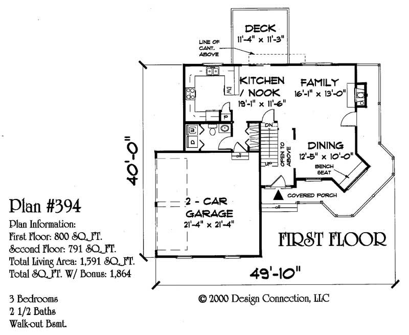 Main Level Floor Plan