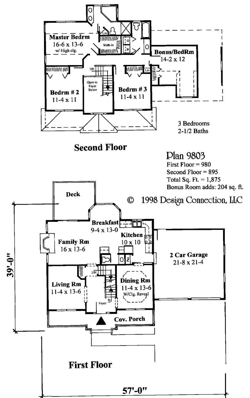 Main Level Floor Plan