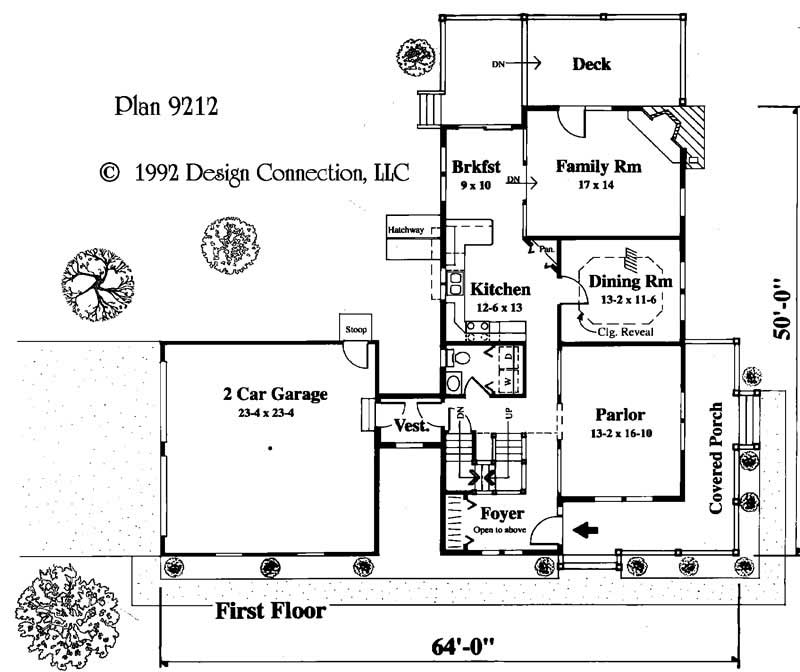 Main Level Floor Plan
