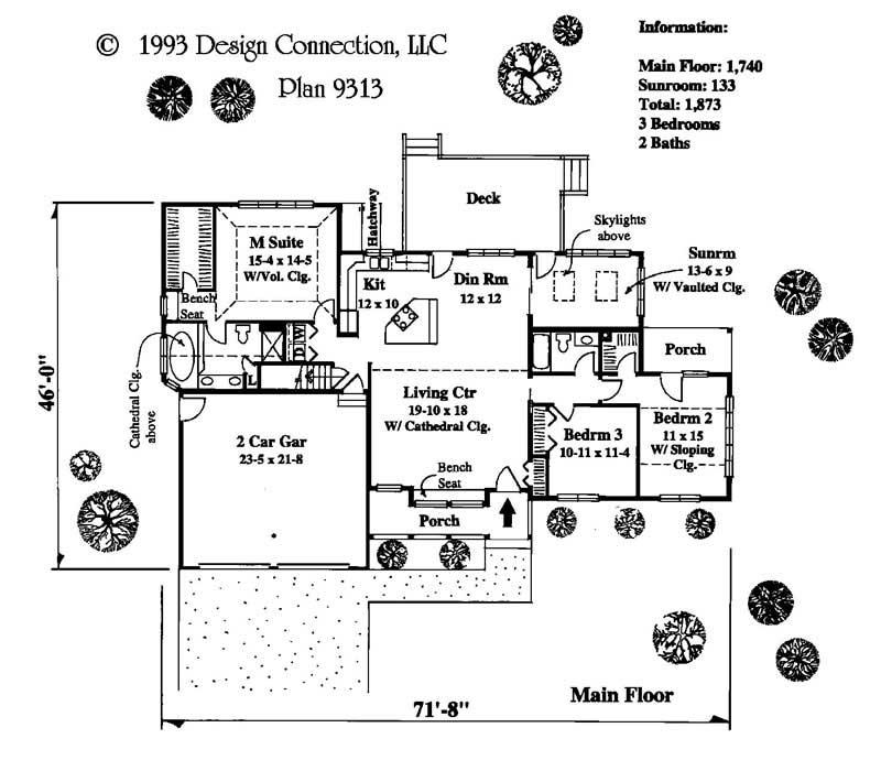 Main Level Floor Plan