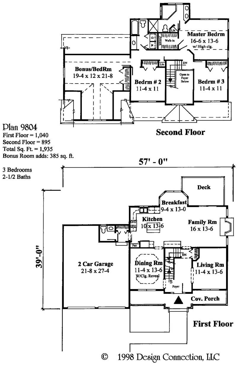 Main Level Floor Plan