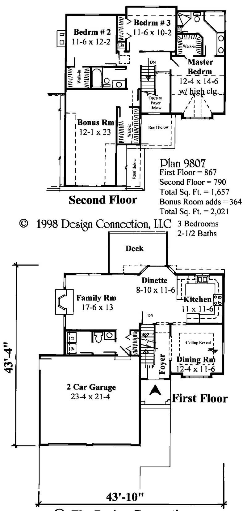 Main Level Floor Plan