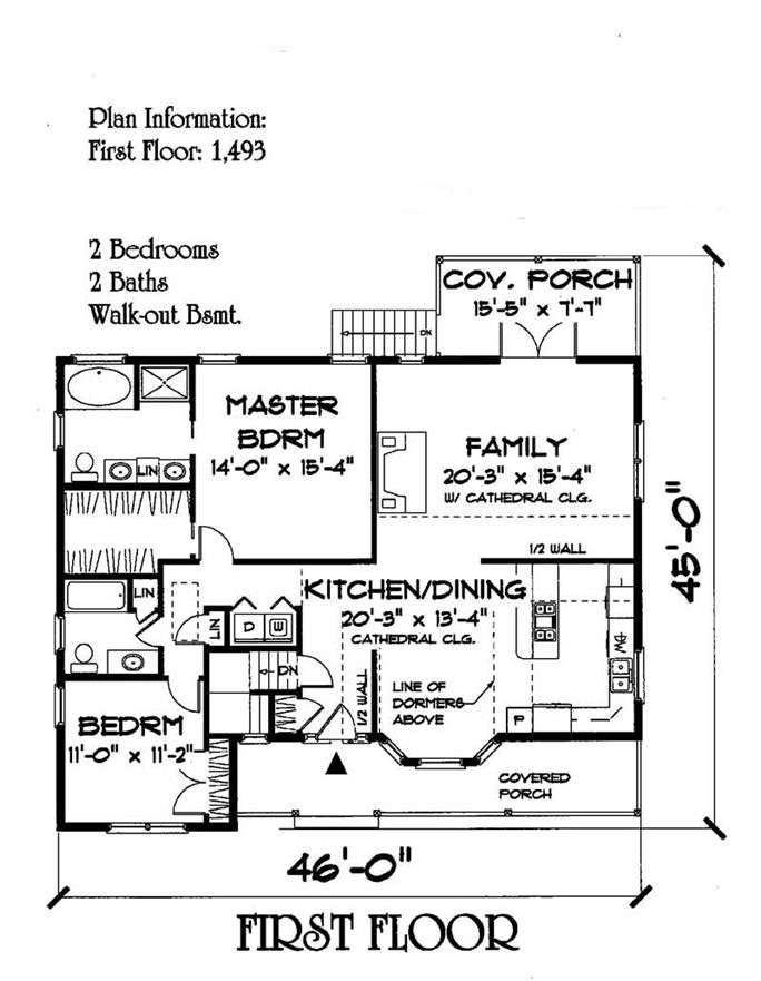 Main Level Floor Plan