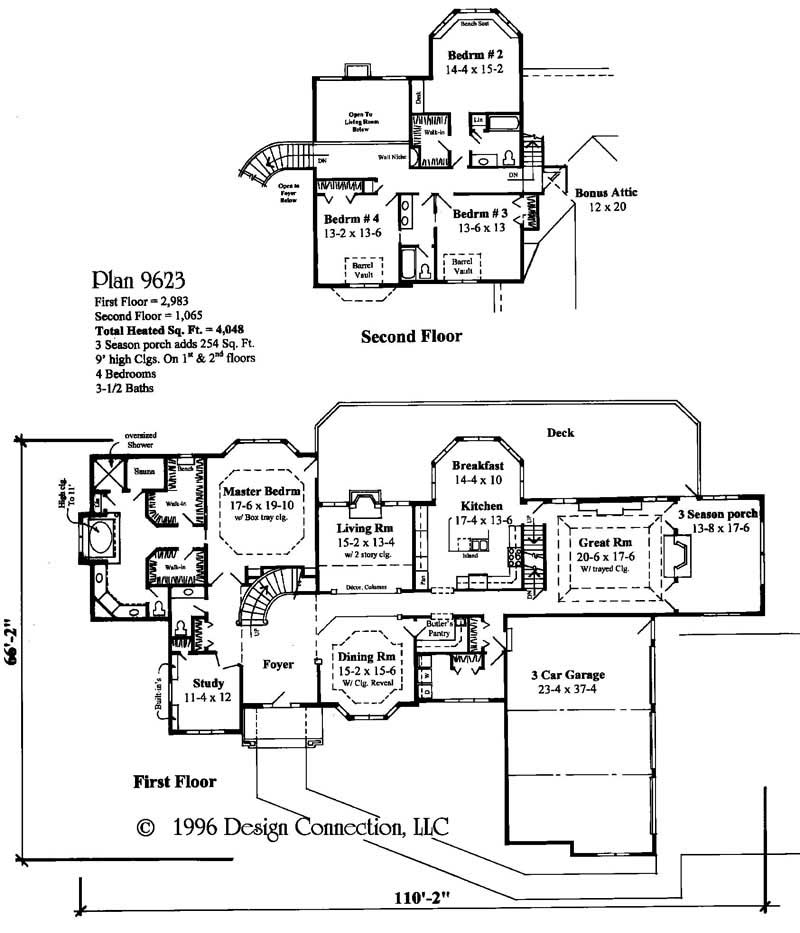 Main Level Floor Plan