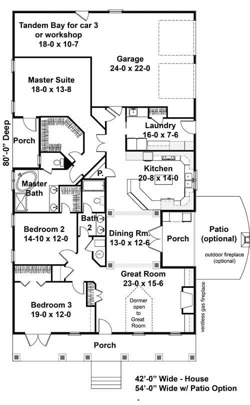 Floor Plan First Story