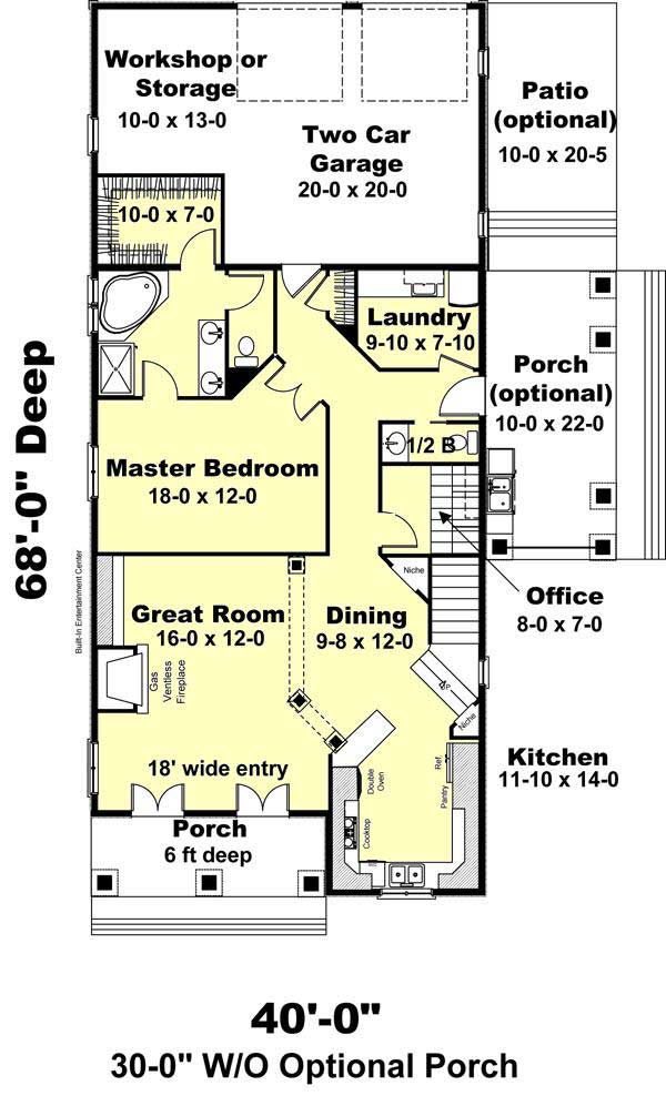 Floor Plan First Story