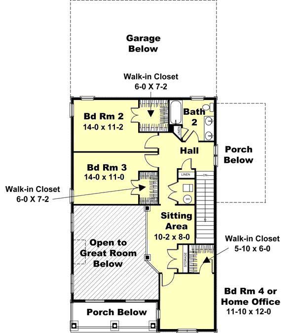 Floor Plan Second Story