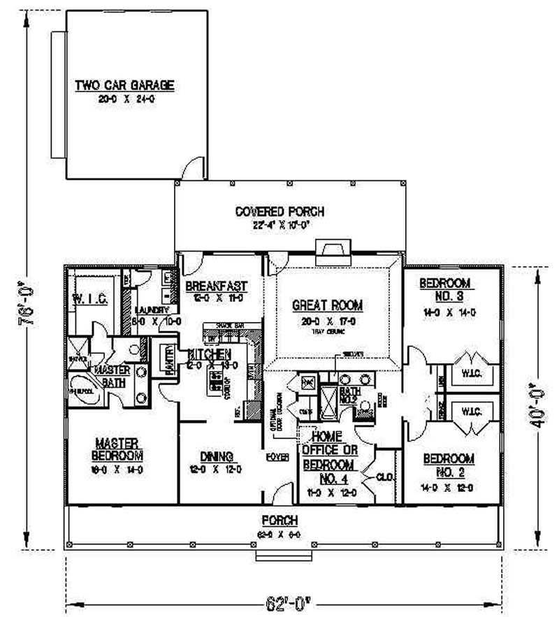 Floor Plan Main Level
