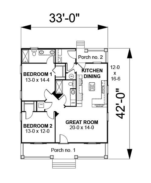 Floor Plan First Story