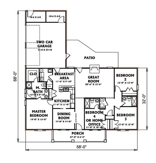 Floor Plan First Story