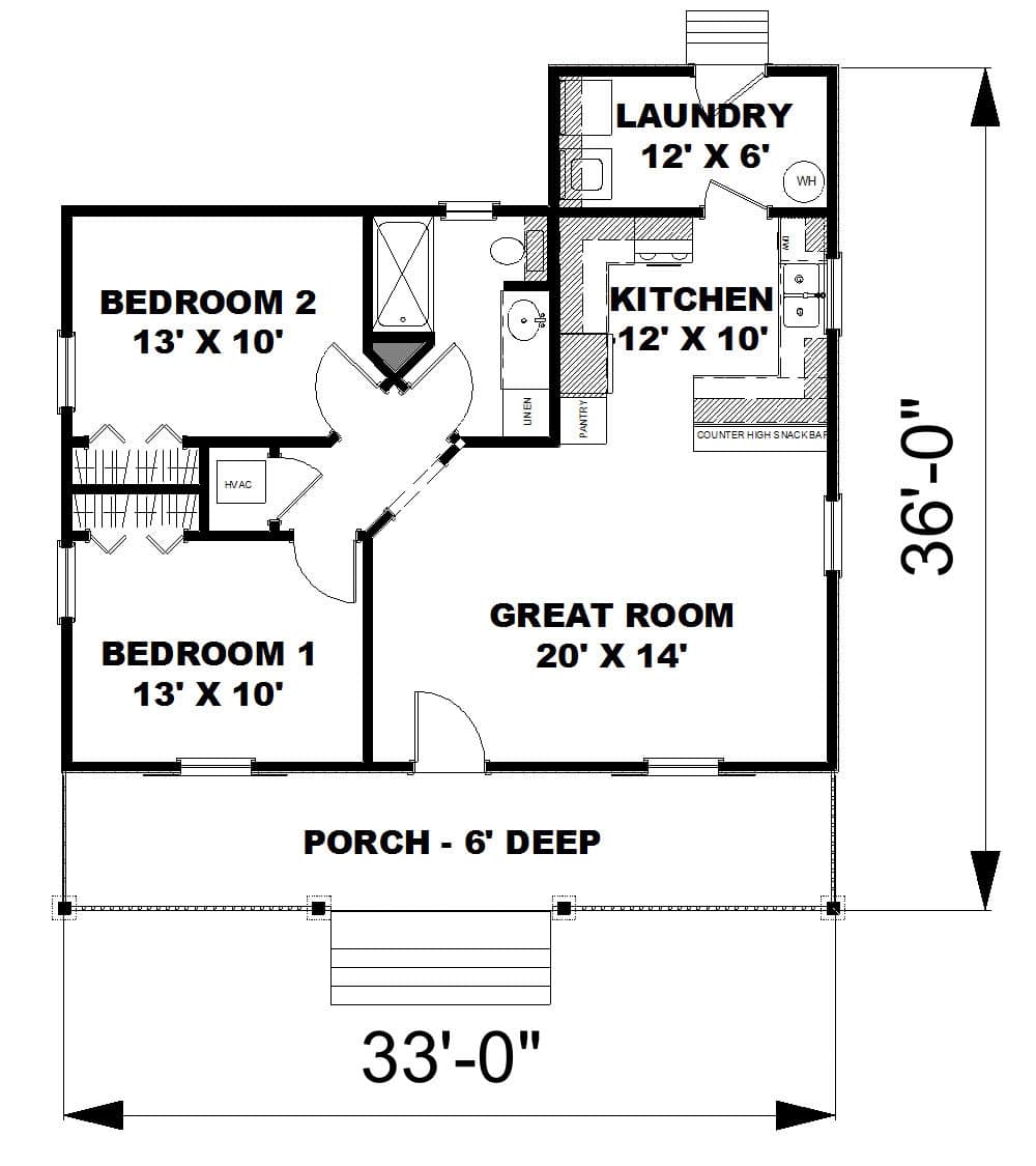 Floor Plan First Story