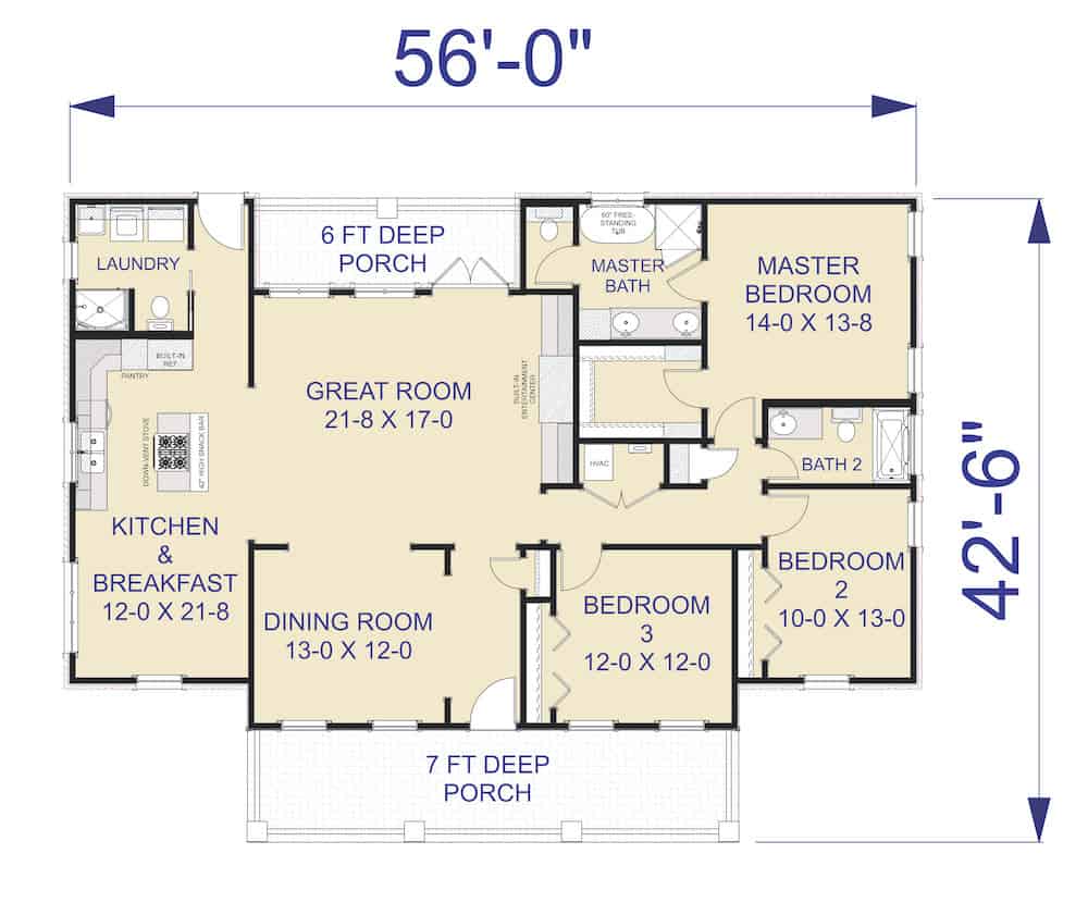 Floor Plan Main Level