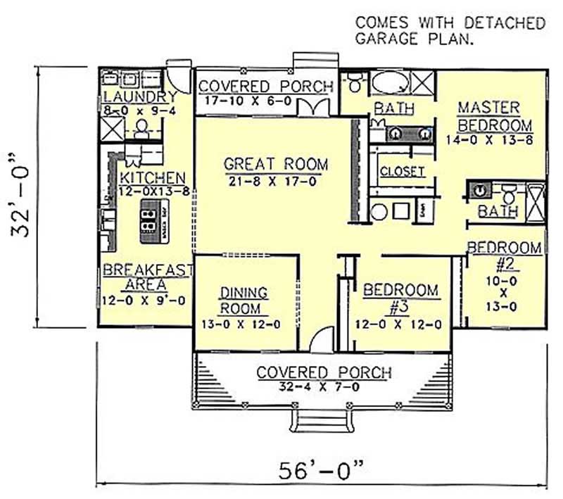 Floor Plan Main Level