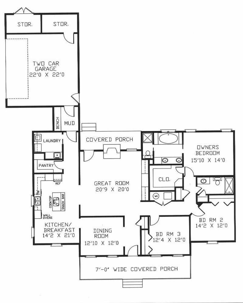 Floor Plan Main Level