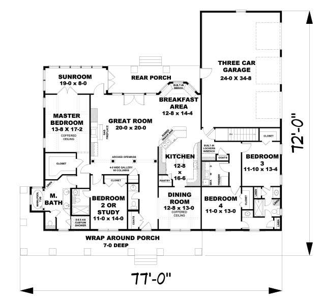 Floor Plan First Story