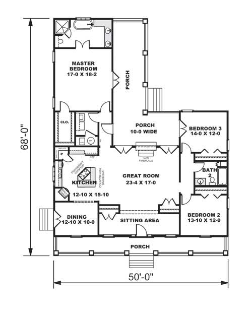 Floor Plan First Story