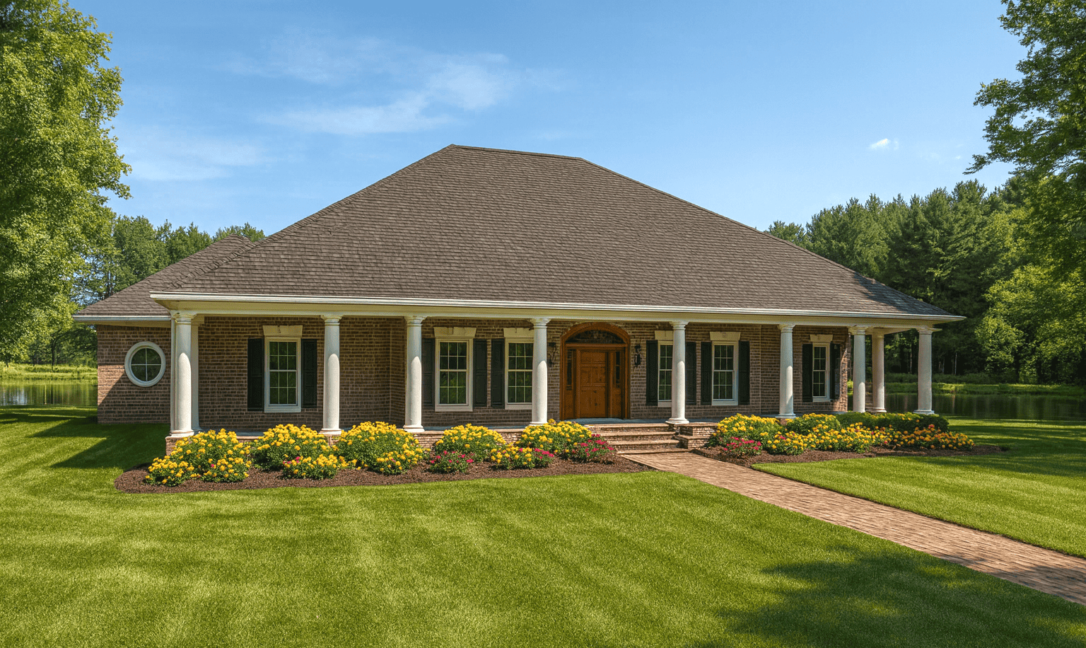 3-Bedroom, 2775 Sq Ft Southern Home - Plan #123-1069 - Main Exterior