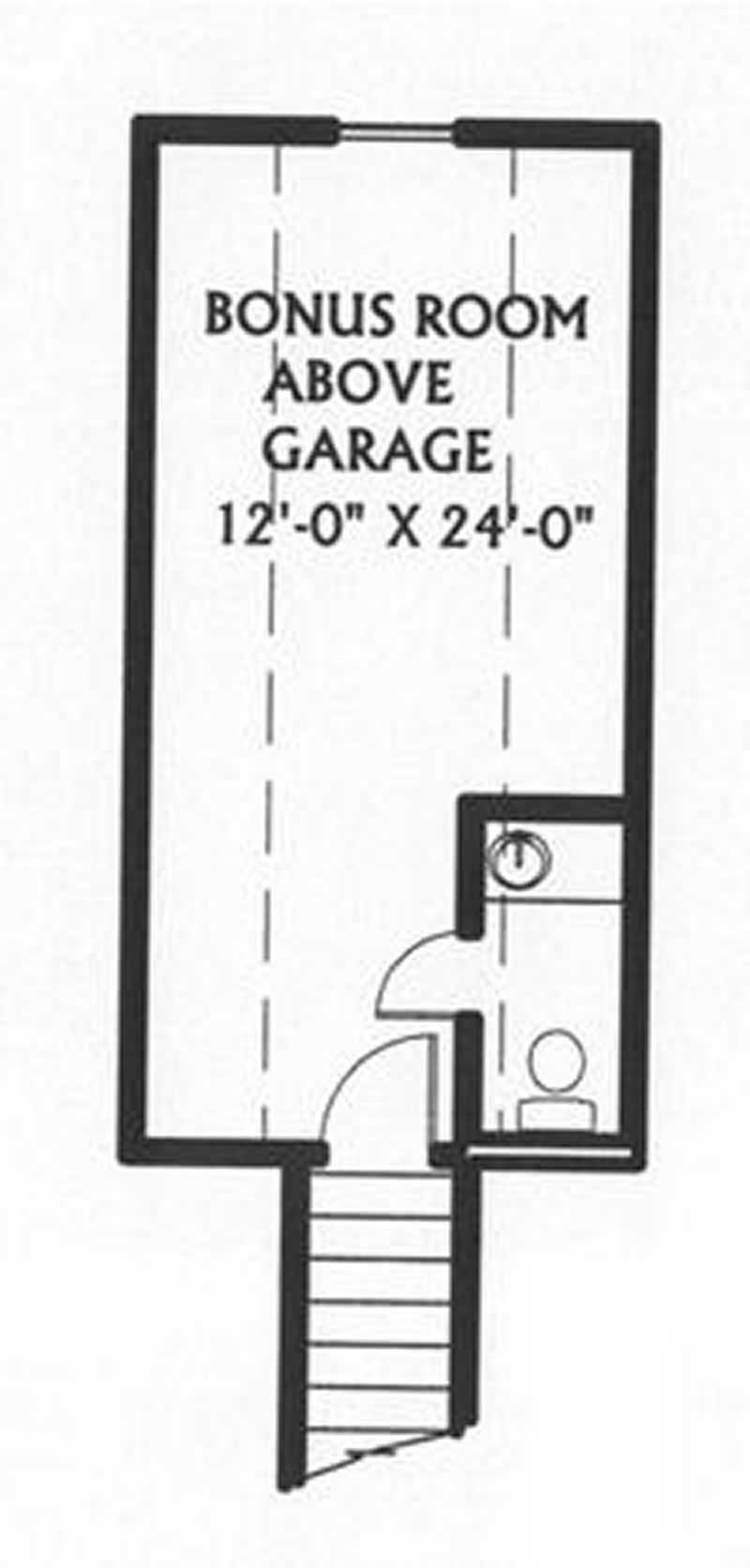 Bonus Room Floor Plan