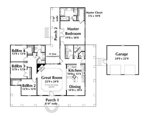 Floor Plan First Story