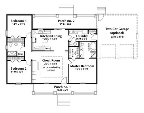 Floor Plan First Story
