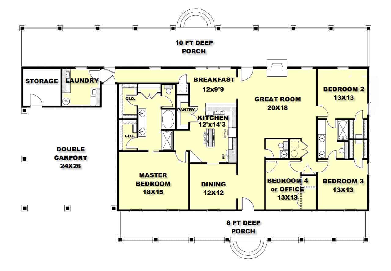 Floor Plan Main Level