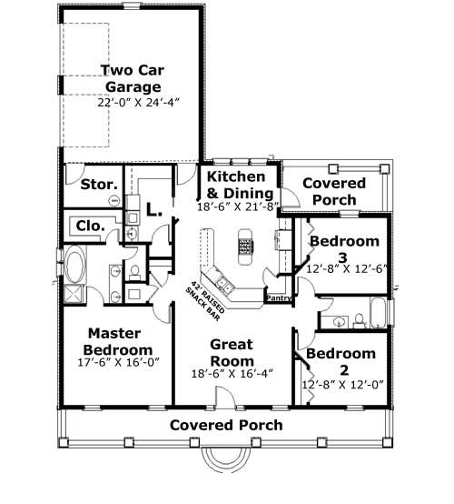 Floor Plan First Story