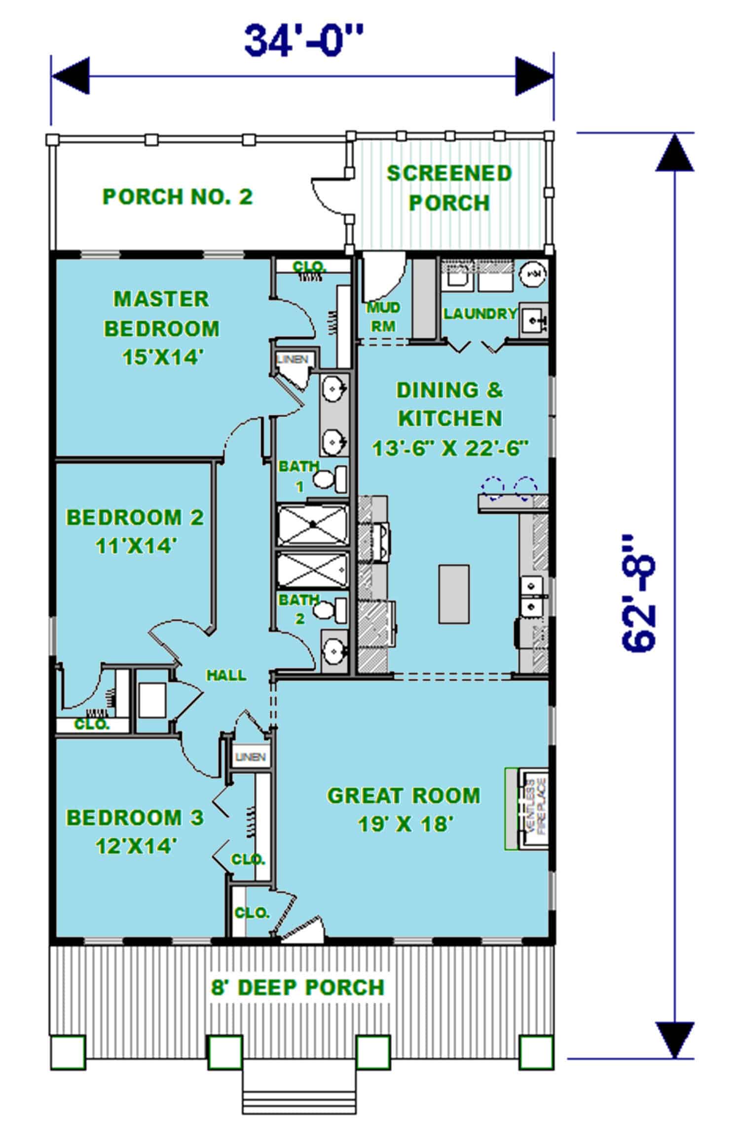 Floor Plan Main Level