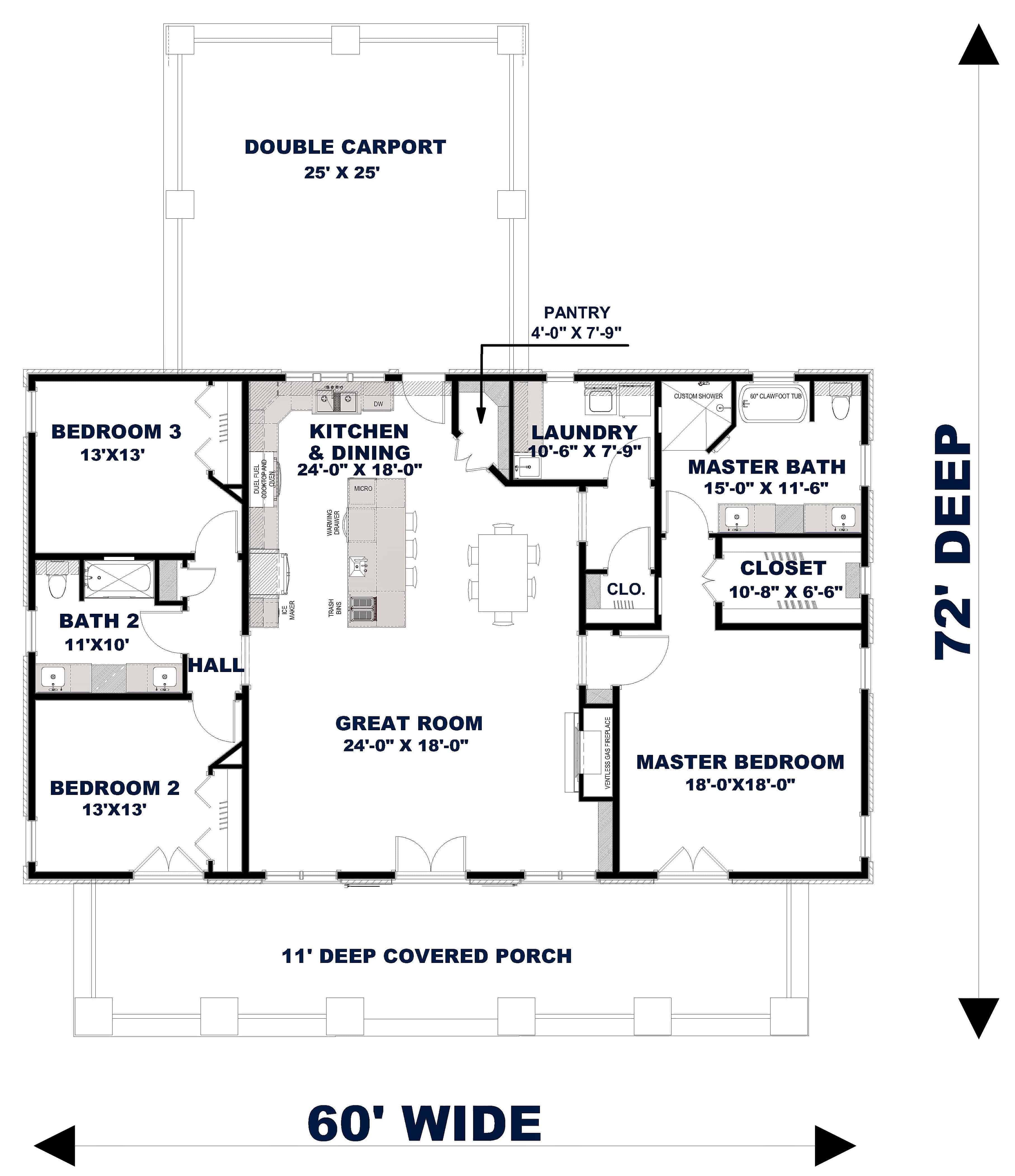 Floor Plan Main Level