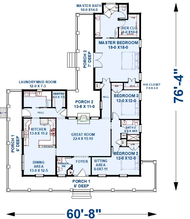 Floor Plan Main Level