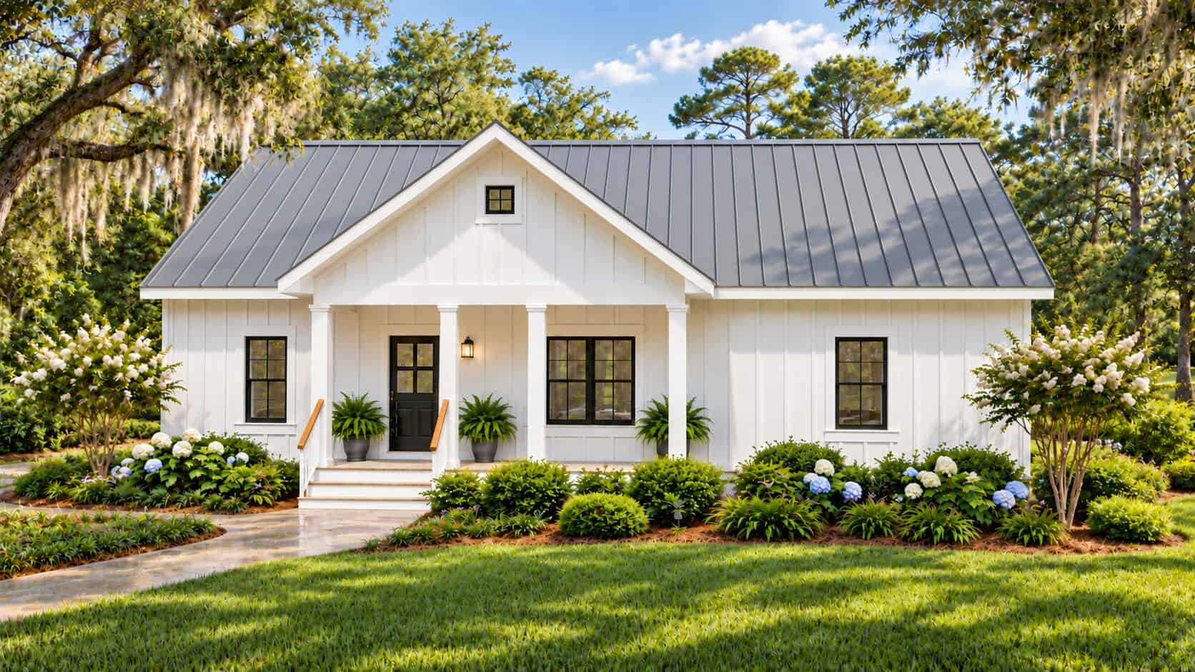 3-Bedroom, 1502 Sq Ft Ranch Home Plan - 123-1119 - Main Exterior