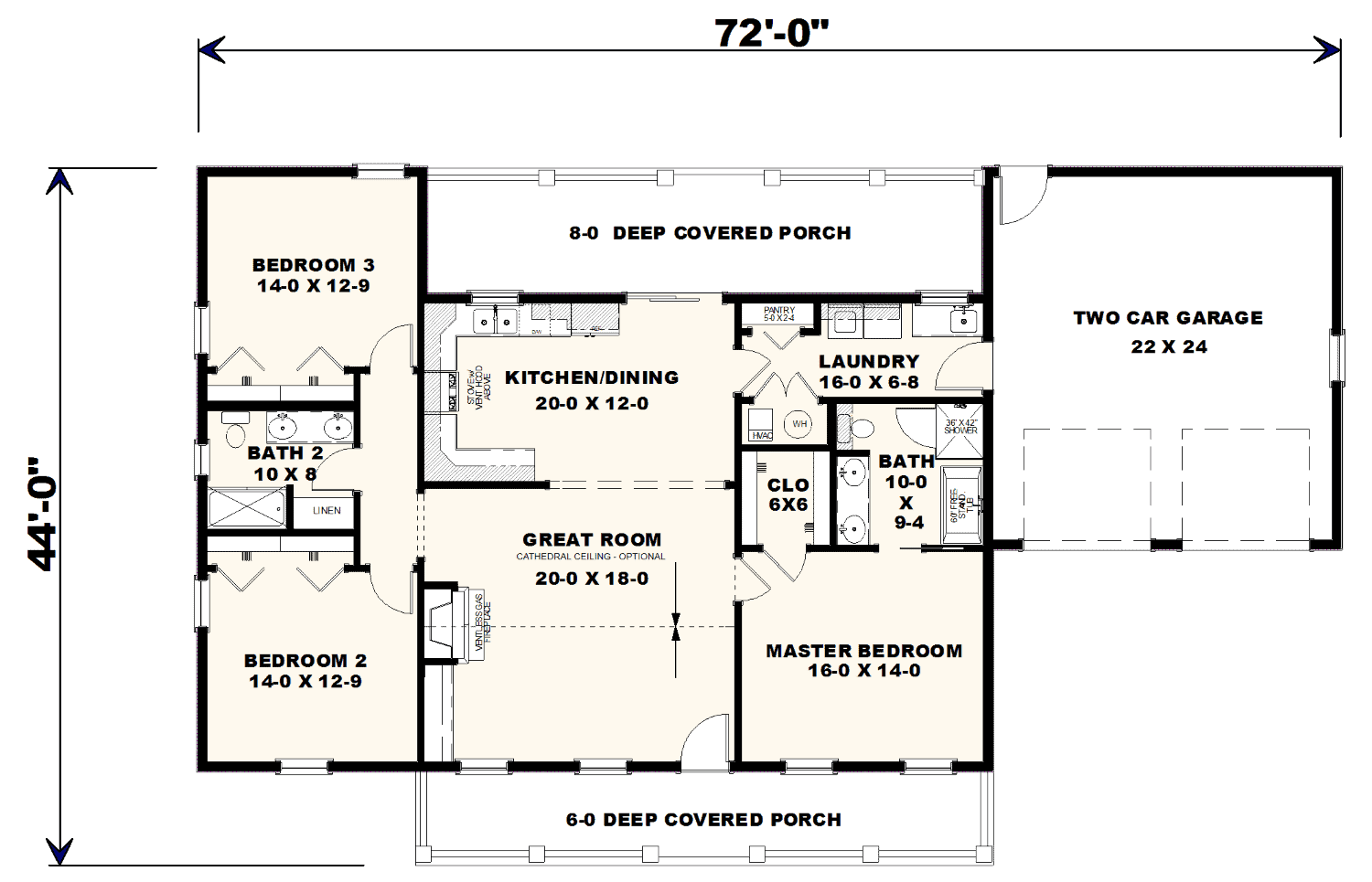 Floor Plan First Story