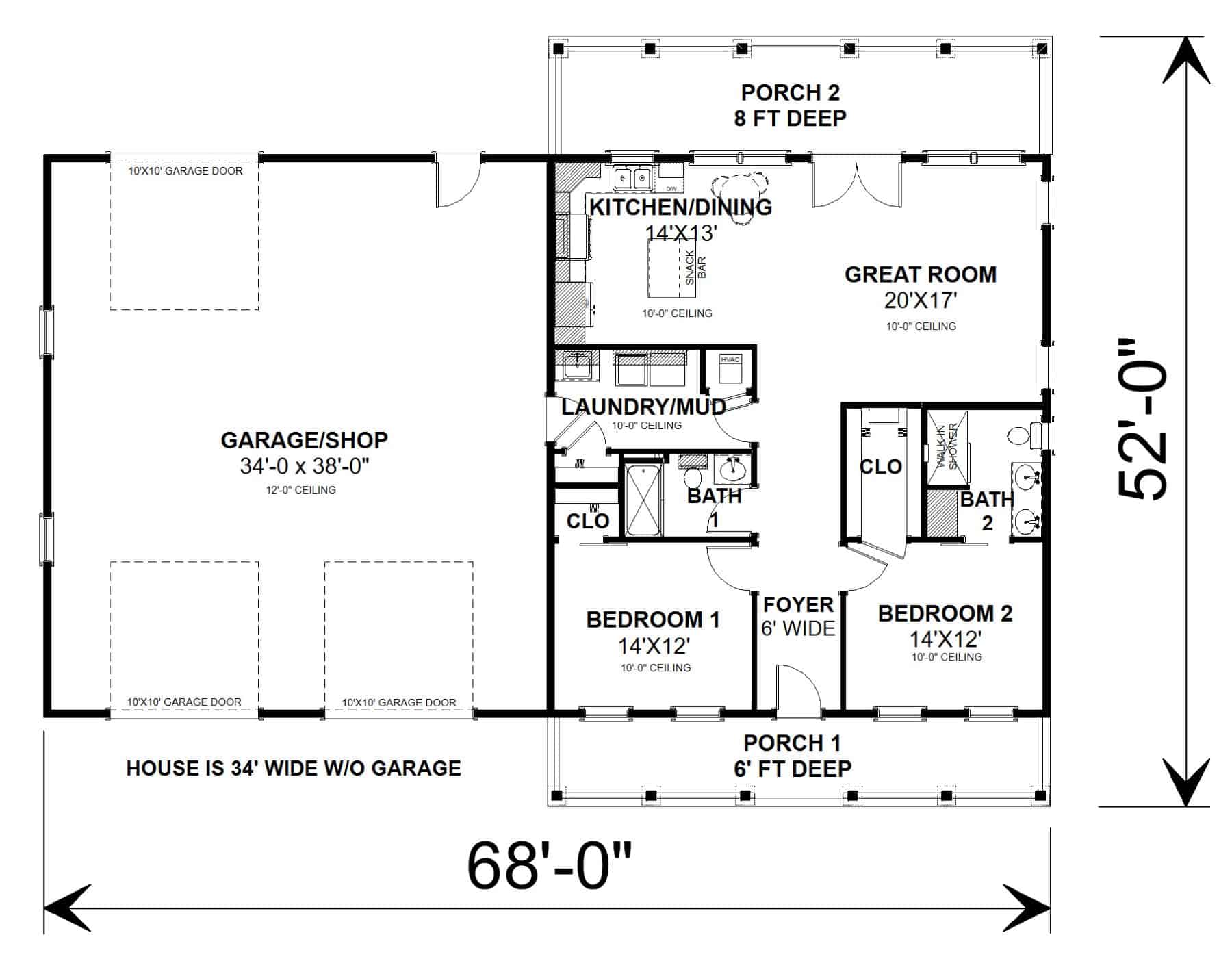 Floor Plan First Story
