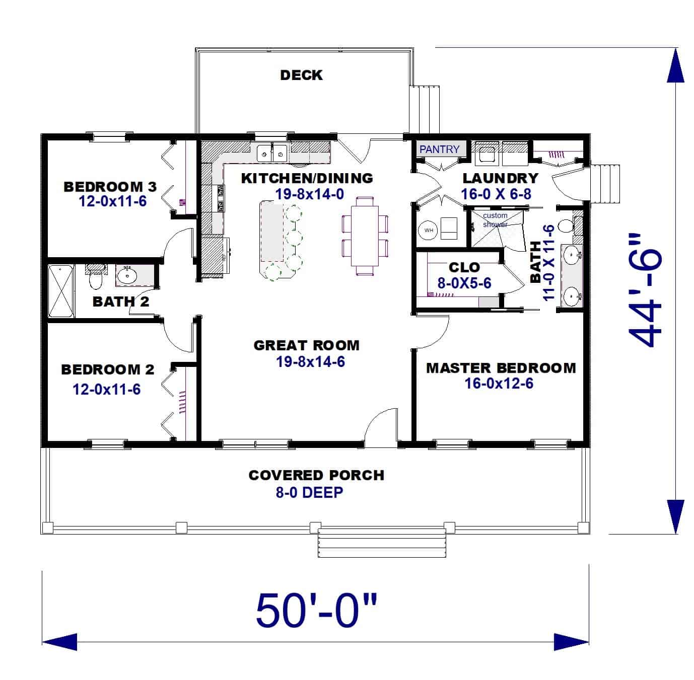 Floor Plan First Story