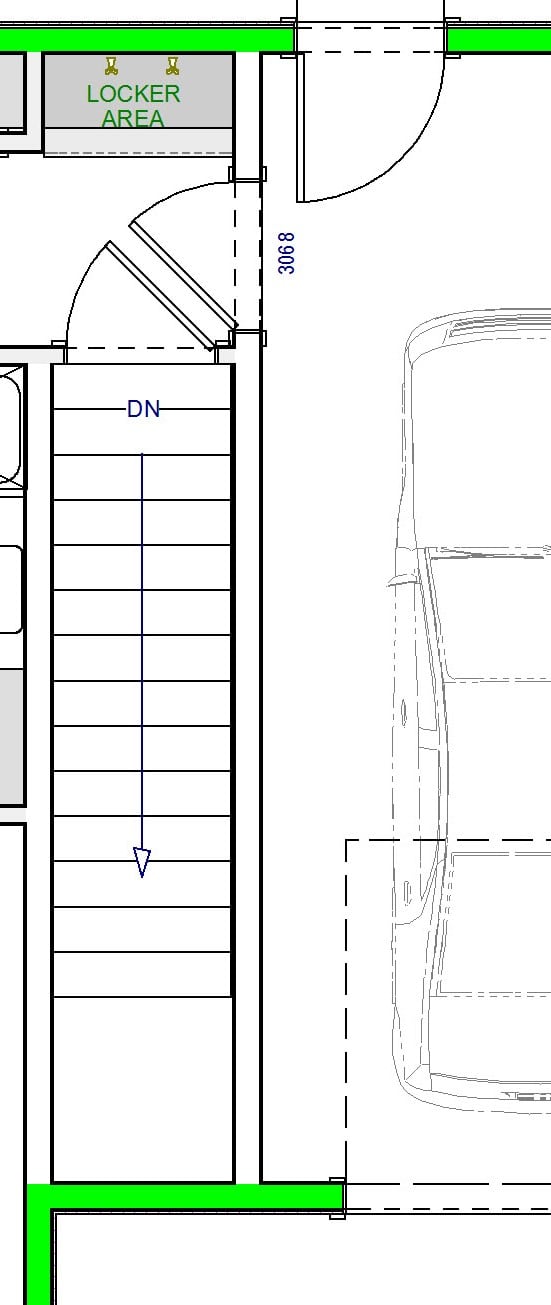 Basement Option Stair Location