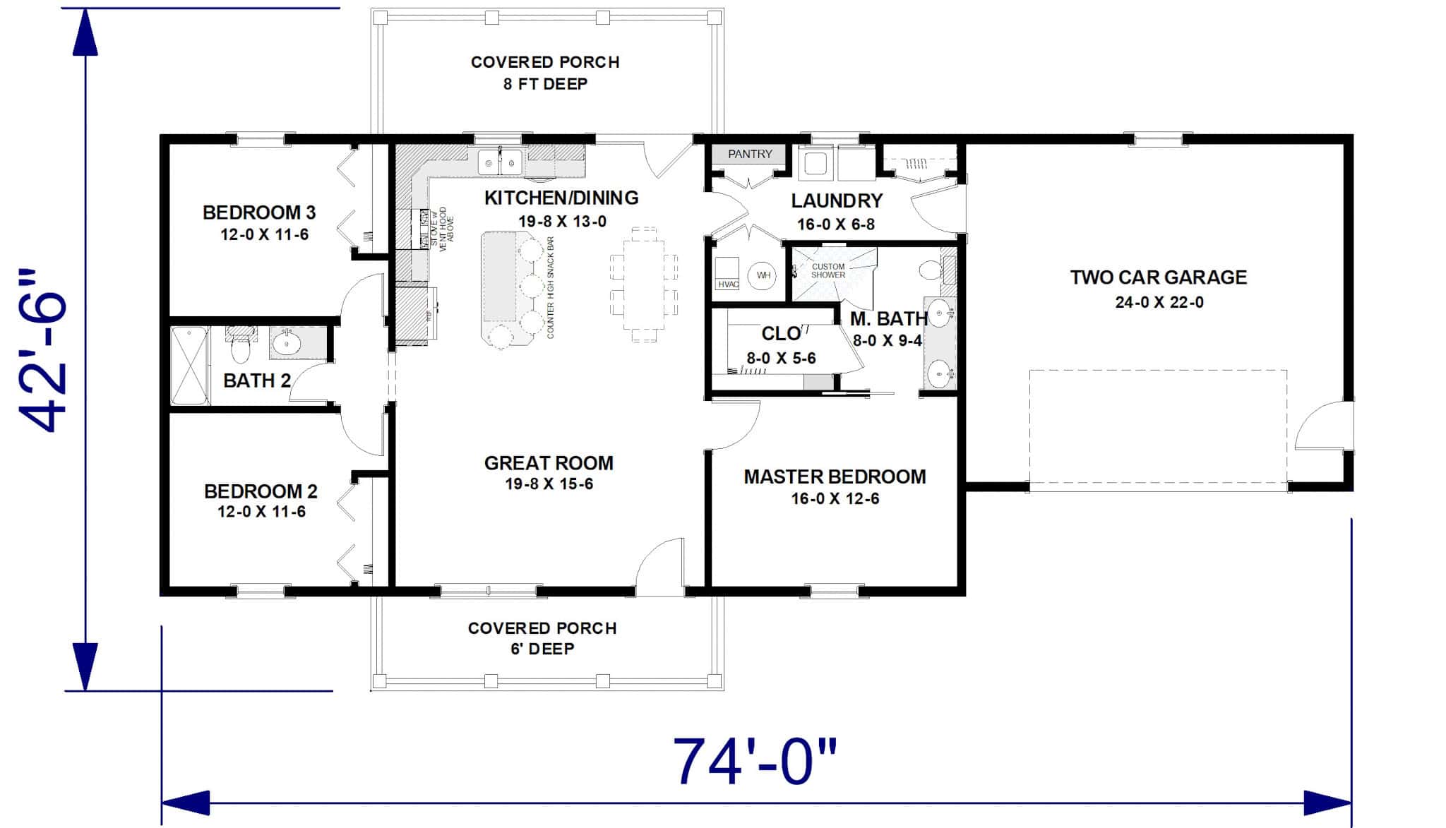 Floor Plan First Story