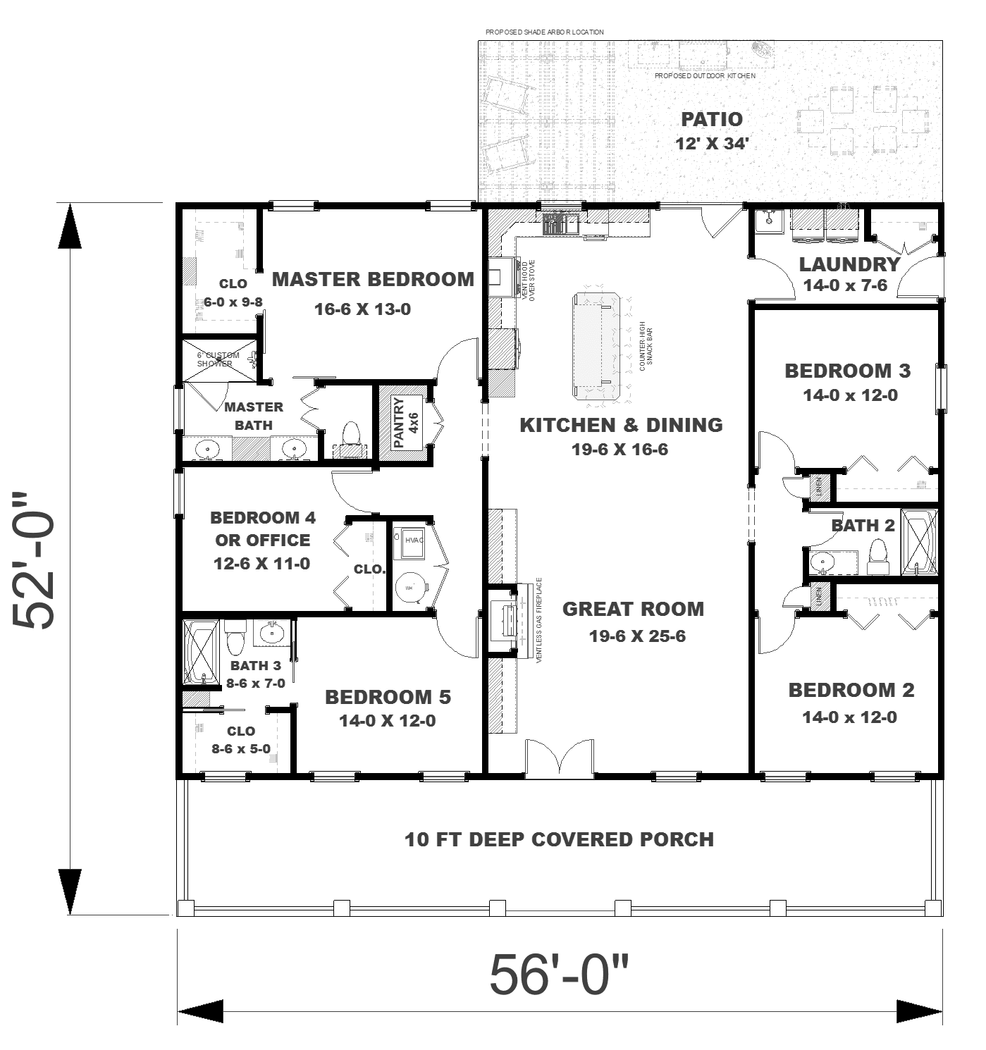 Floor Plan First Story