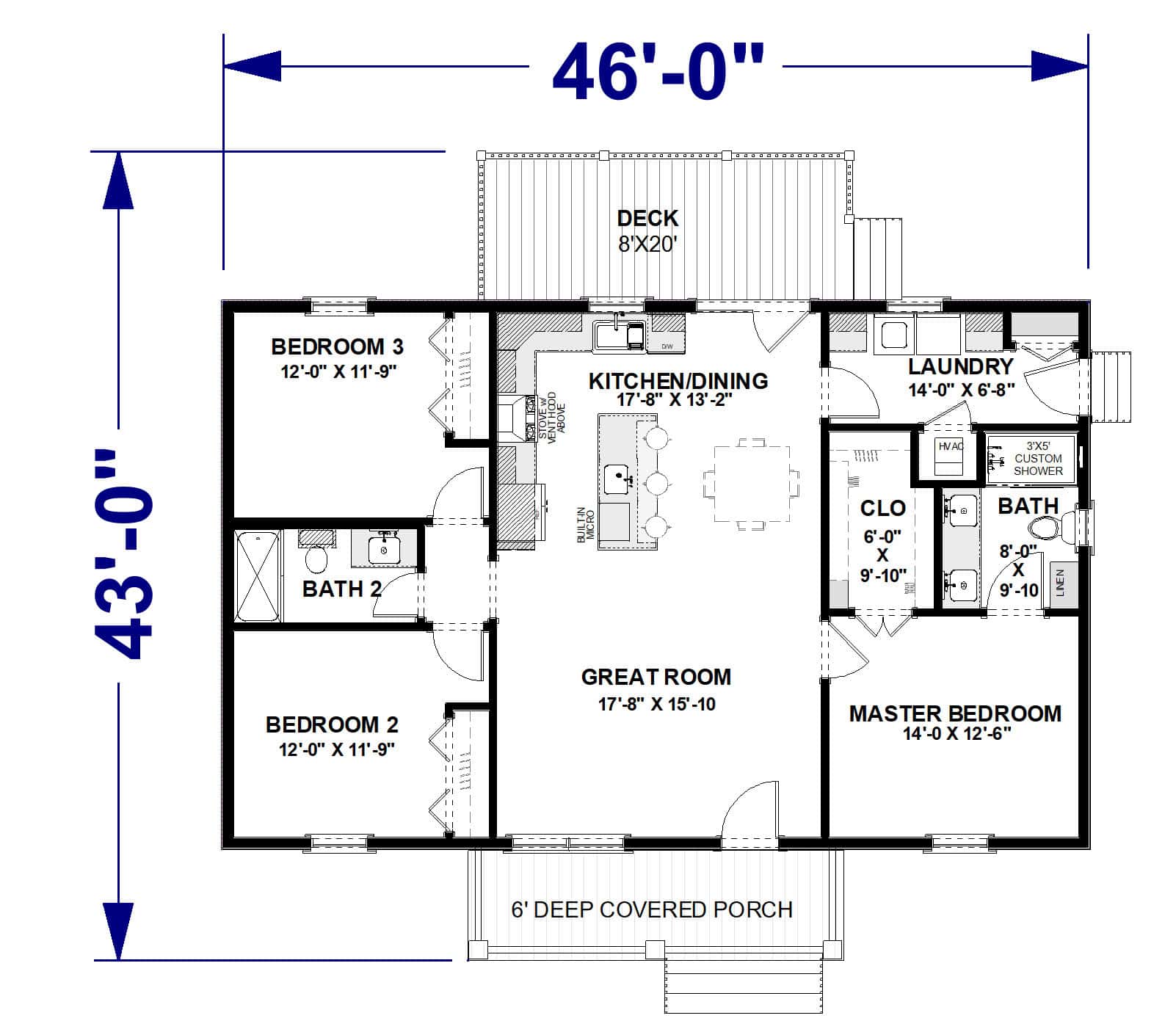 Floor Plan First Story