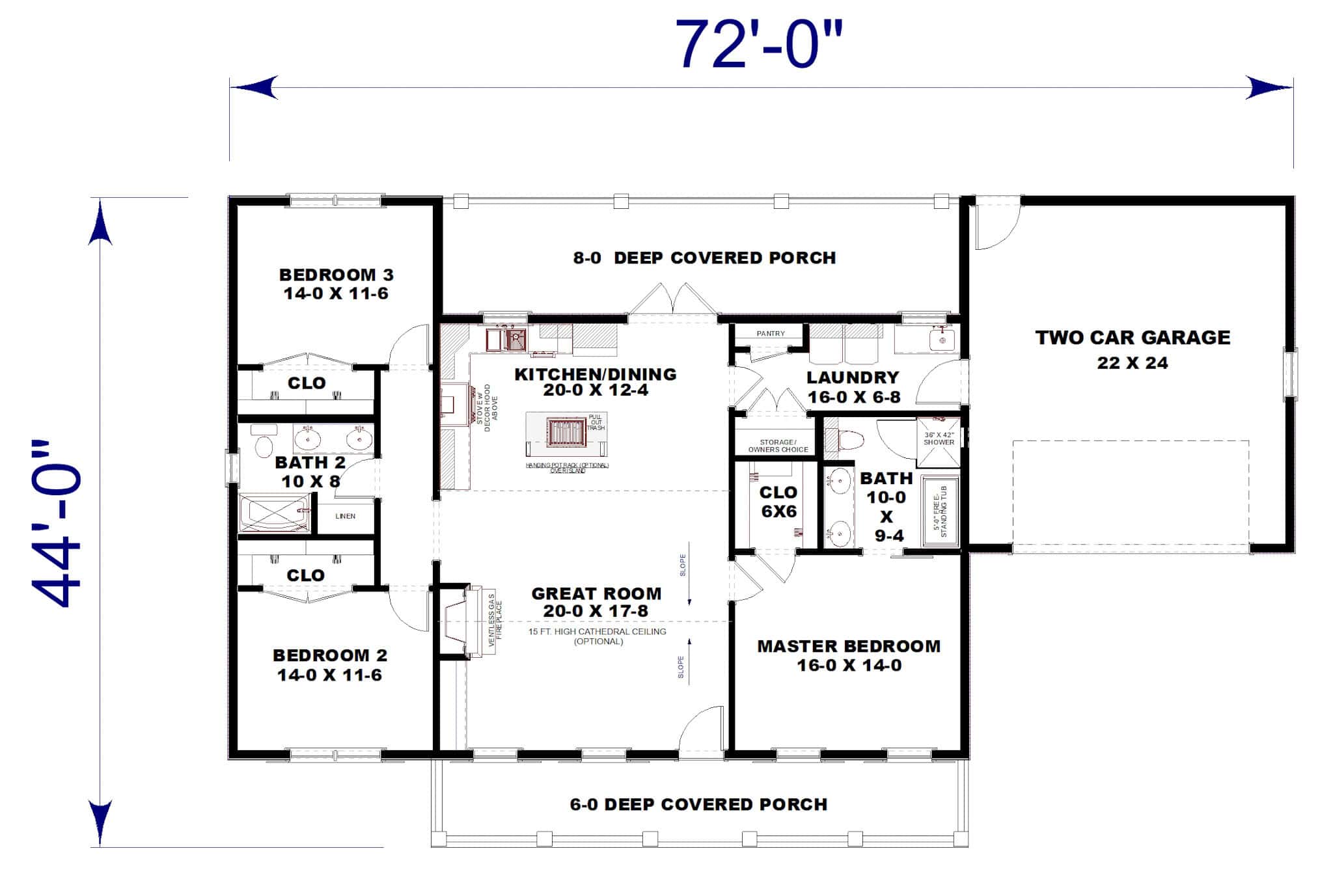 Floor Plan First Story