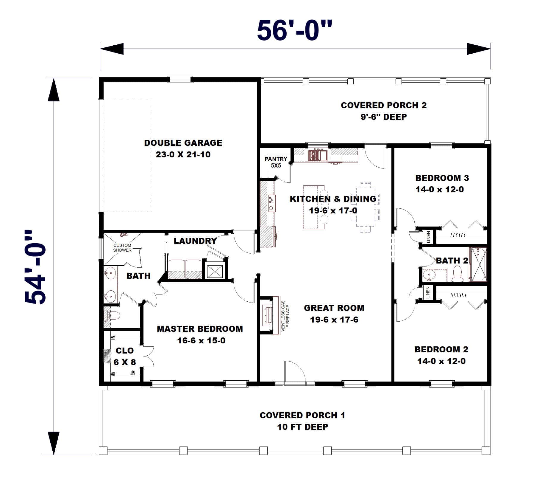 Floor Plan First Story