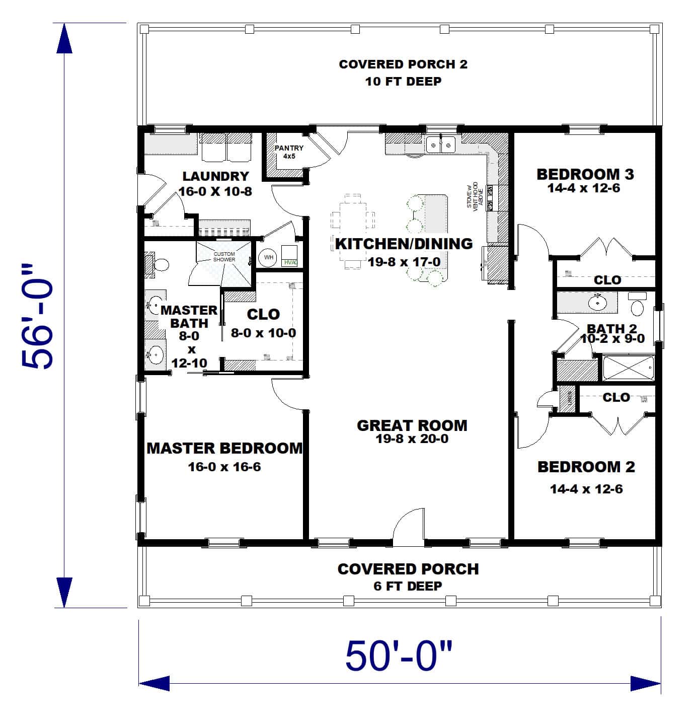 Floor Plan First Story