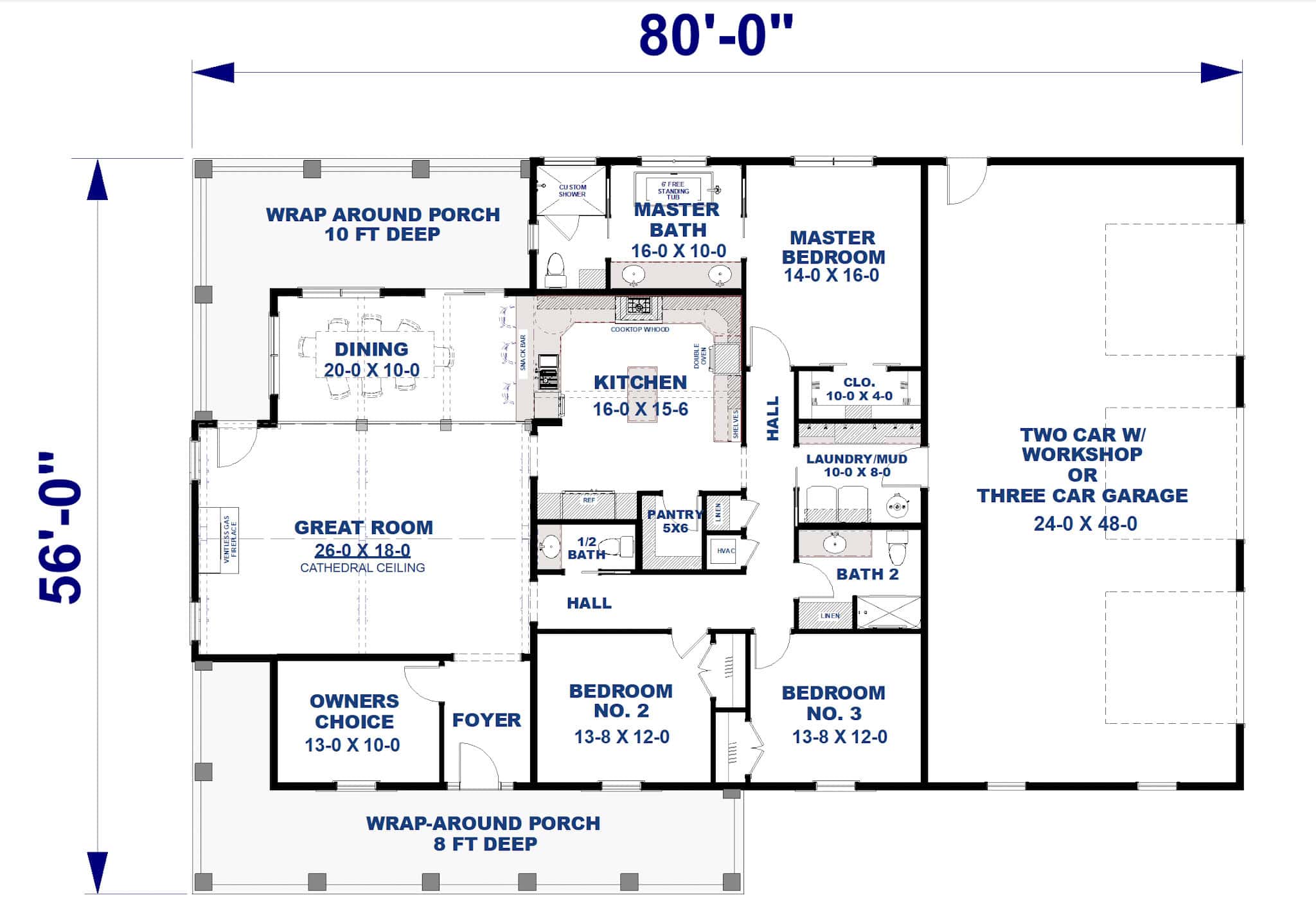 Floor Plan First Story