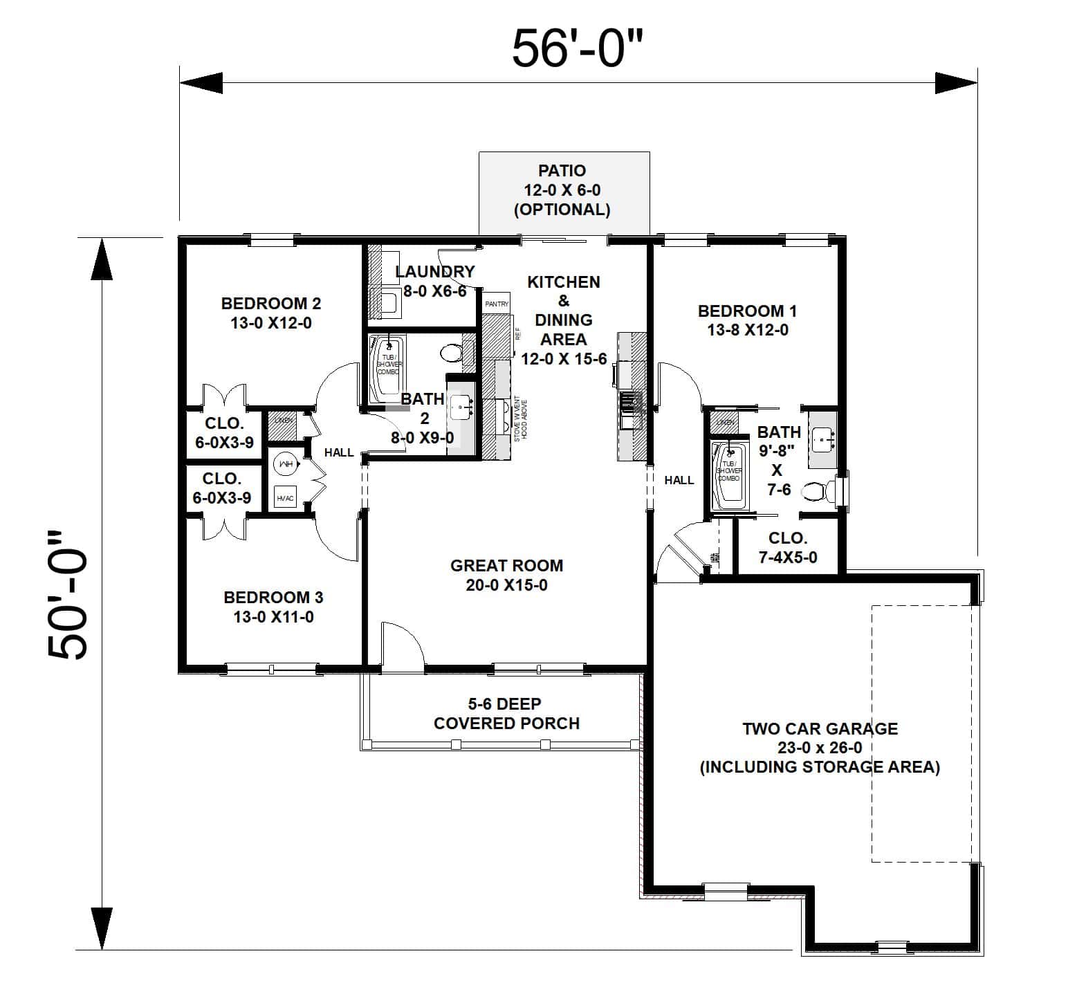 Floor Plan First Story